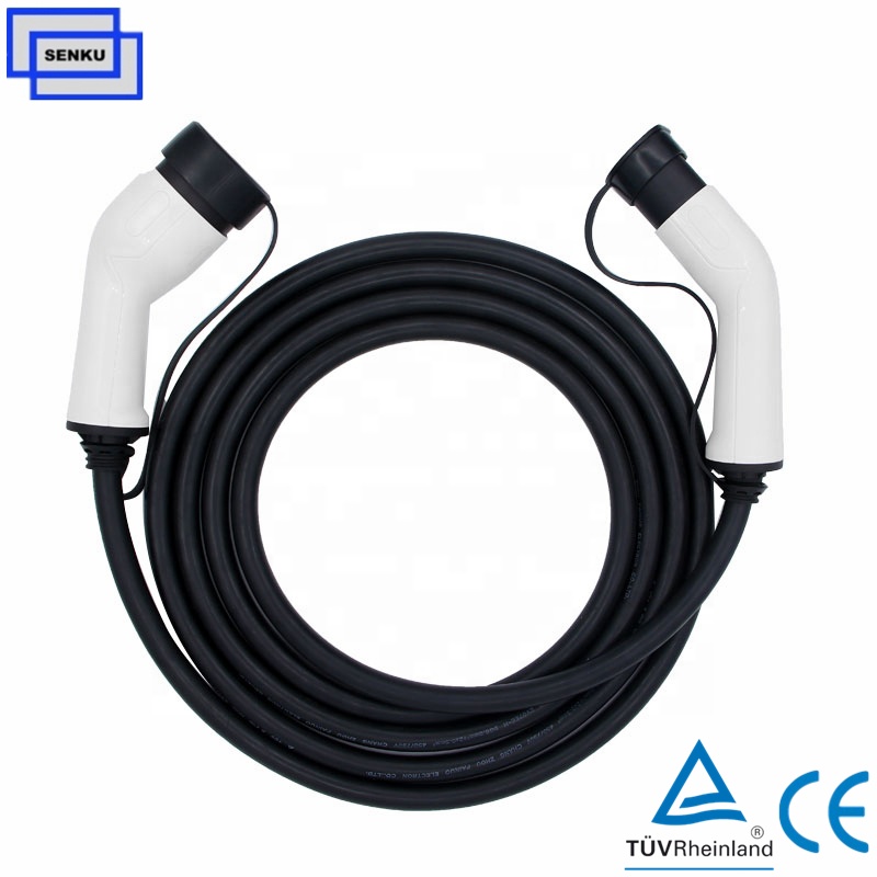 IEC 62196 type2 to type2 ev charging cable