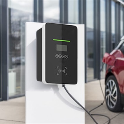 IEC 62196 Type2 7KW Home AC EV Charger With LED Screen