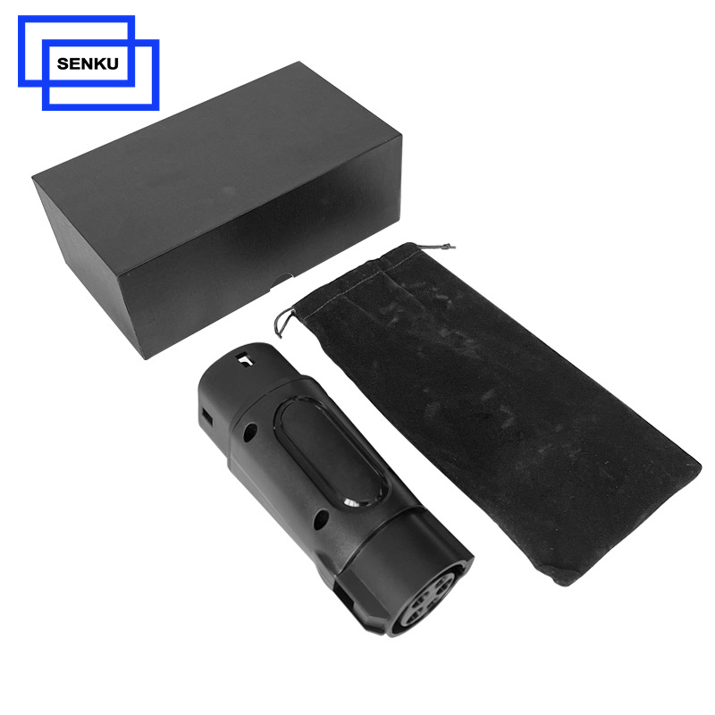 EV Charging 32A J1772 Type 1 to Type 2 Adapter - 副本