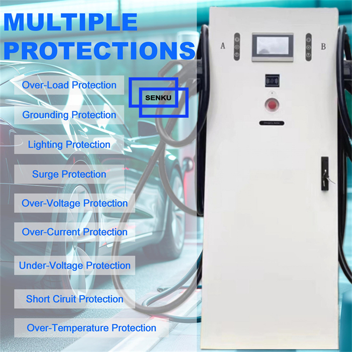 60KW 80KW CCS GBT CHADEMO Ev Car Charger