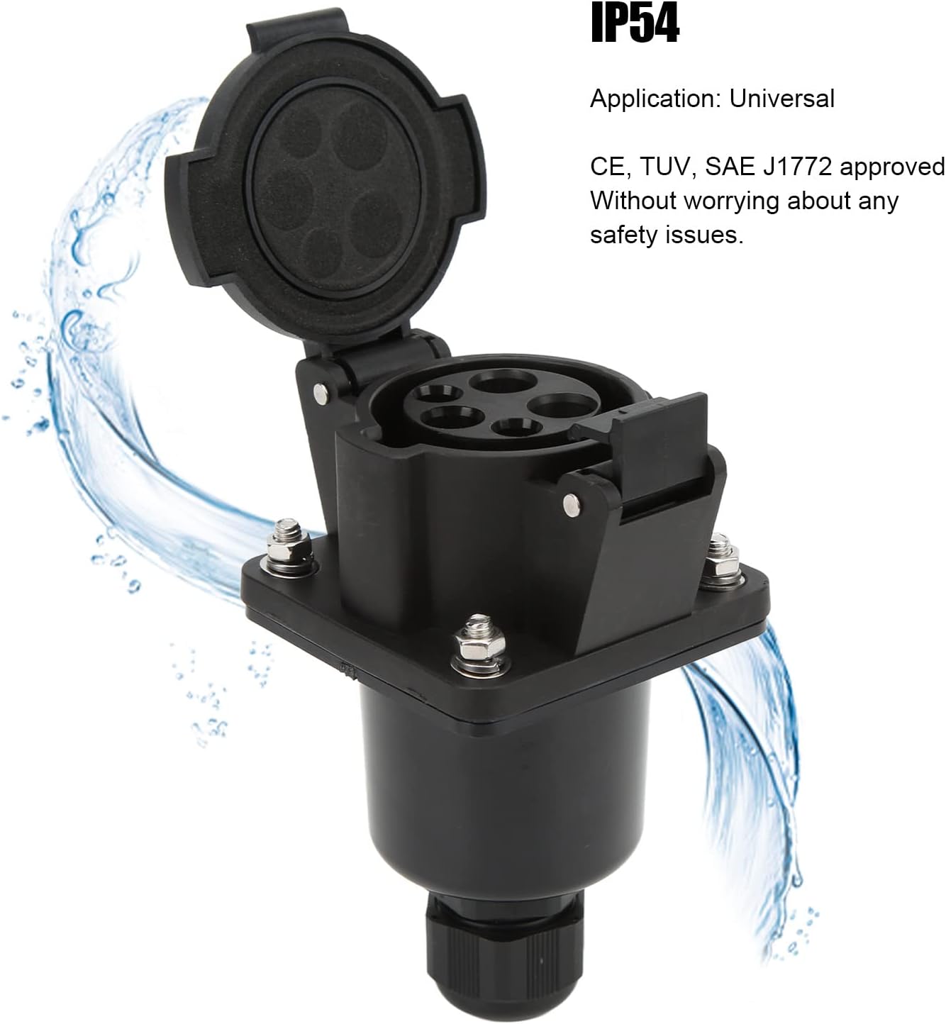 40A 240V AC J1772 Type 1 Socket