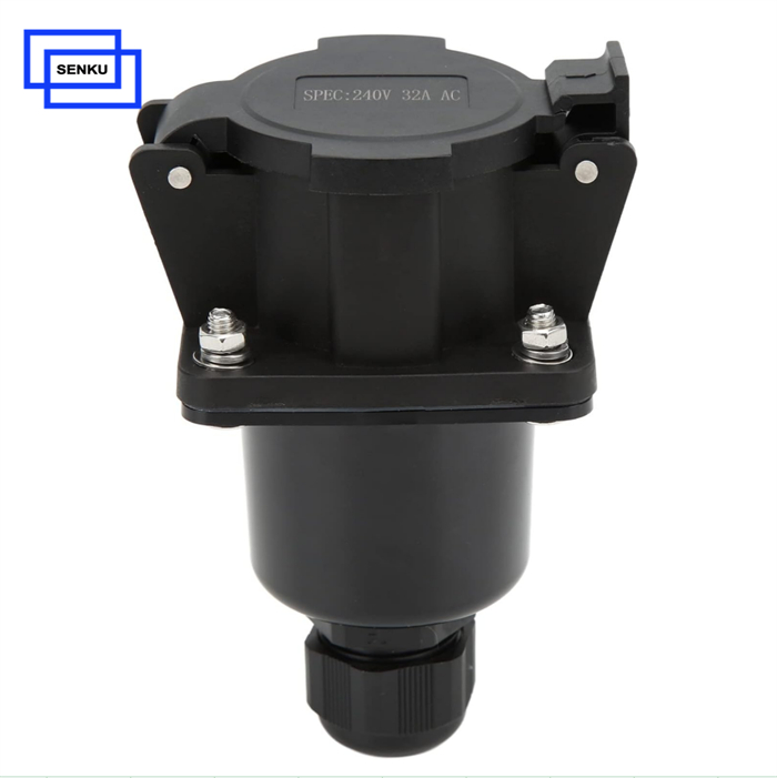 80A 240V AC Ev Charging Socket Type1