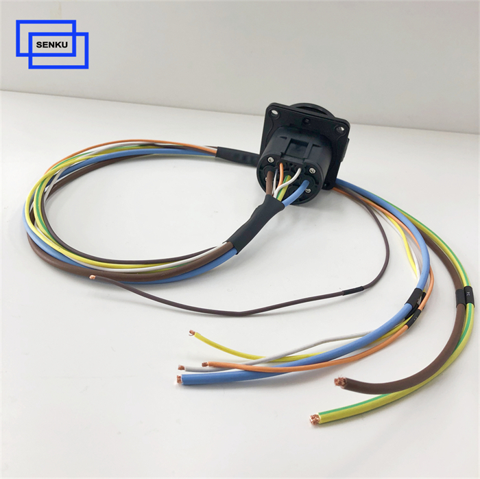 32A 440V AC Electric Vehicle Charging Sockets