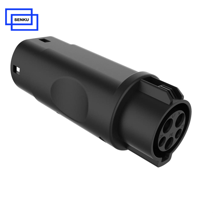 EV Charging Type 1 to Type 2 Adapter