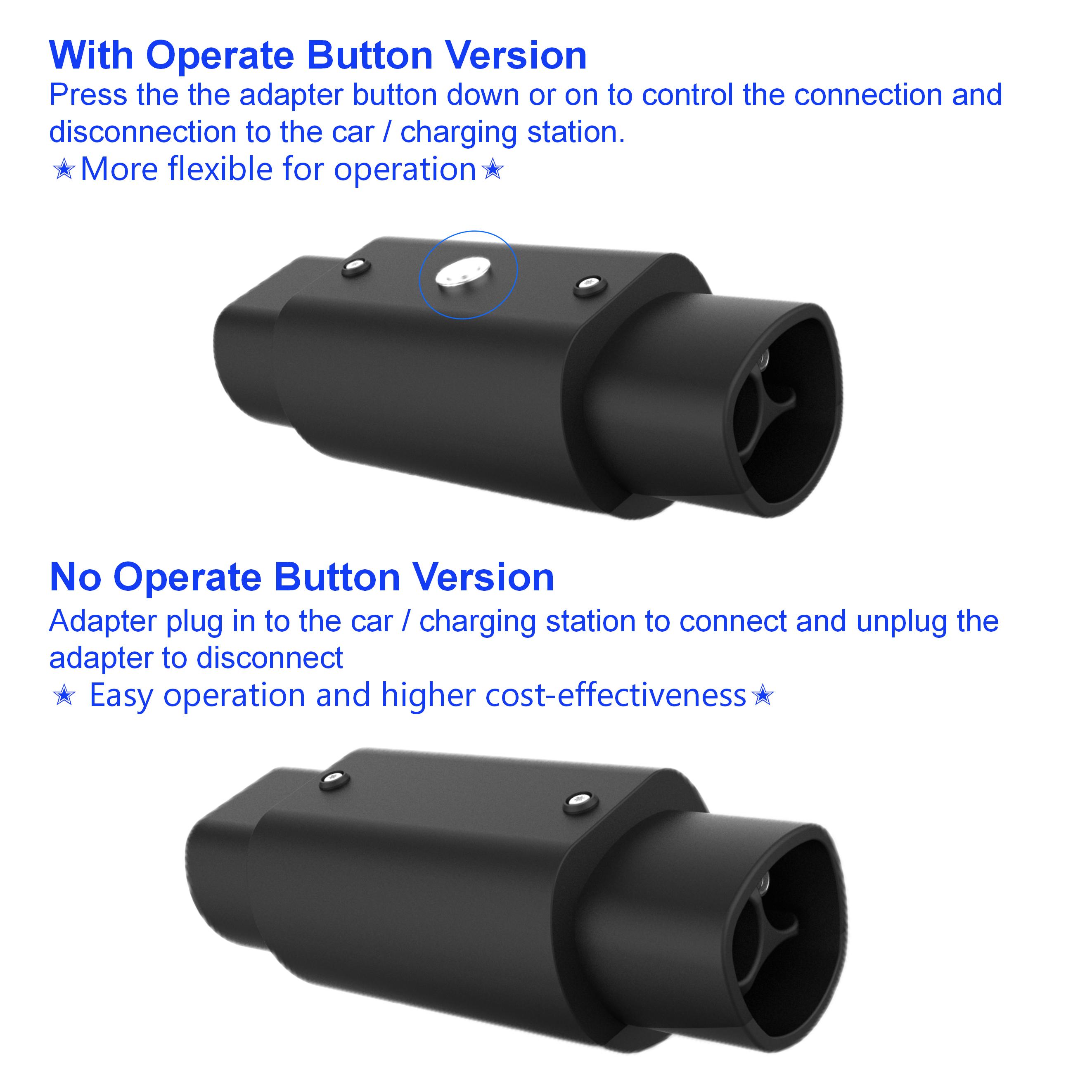 EV Charging Type 1 to Type 2 Adapter