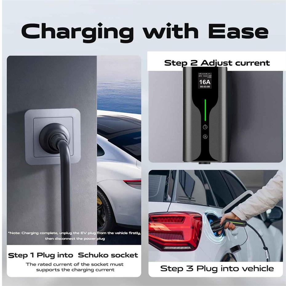 3.5KW Portable Charger For EV