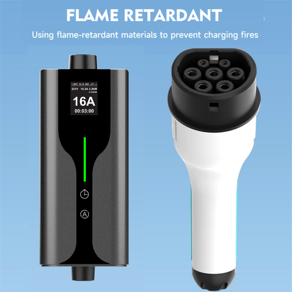 7.4KW 32A Portable Electric Car Charger
