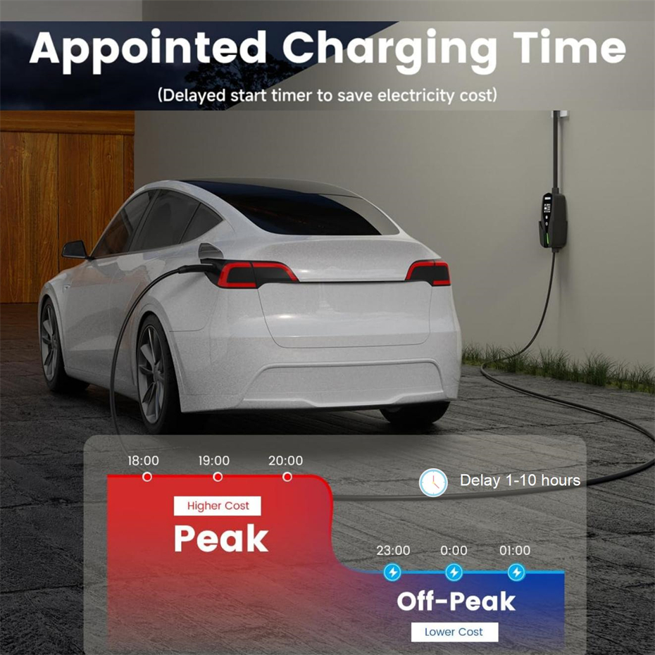 13A Type 2 Portable Smart Home Charger