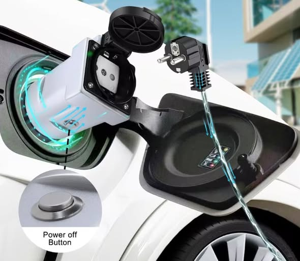 Type 2 V2L Adapter For Kia EV6 Kia EV9  and Kia Nero EV water model