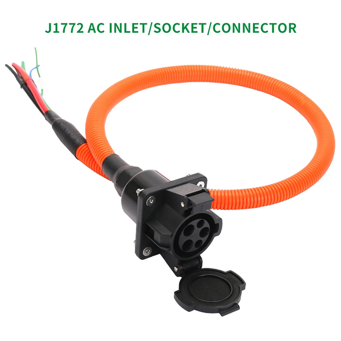 Senku 48A UL List J1772 Inlet Socket